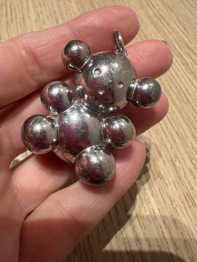 Ciondolo Tous Orsetto Argento balloon