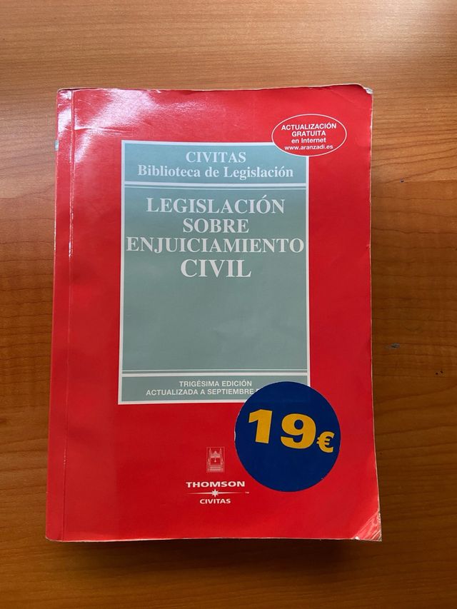 LEGISLACIÓN SOBRE ENJUICIAMIENTO CIVIL