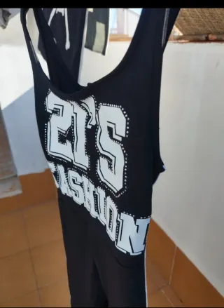 Mono ajustado negro 21's Fashion