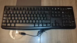 Teclado Logitech Negro USB