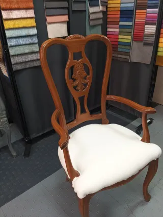 Tapizado encolado y canvio de tela y guoma espuma