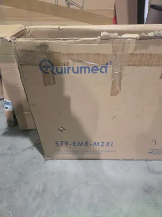 Camilla plegable de masaje para embarazadas.