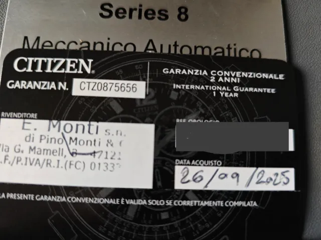 Citizen Series 8 NB6059-57P Reloj Automático