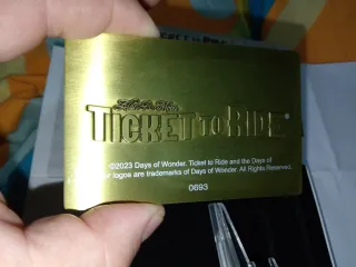 Ticket to Ride Trans American Express n693