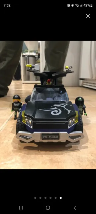 Coche espia playmobil Playmobil Coche con Figuras