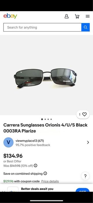 Gafas de sol Carrera Nuevas UV 400