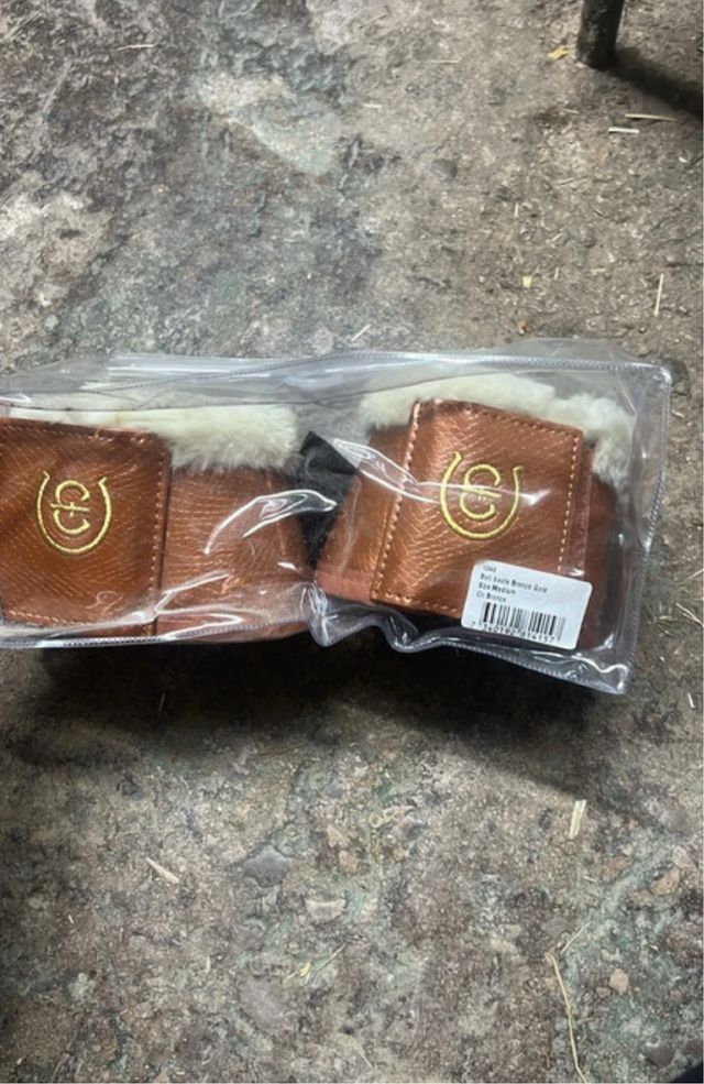 Campanas para caballos color bronce