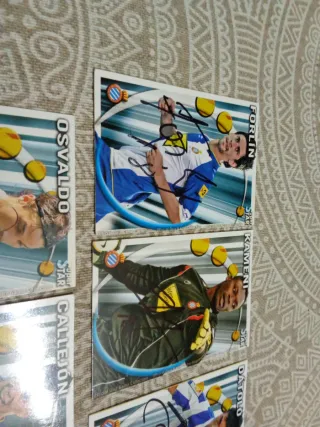 Cromos RCD Espanyol Firmados 2011