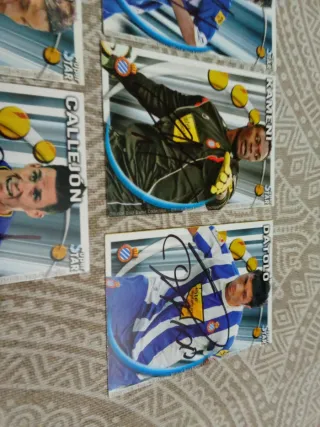 Cromos RCD Espanyol Firmados 2011