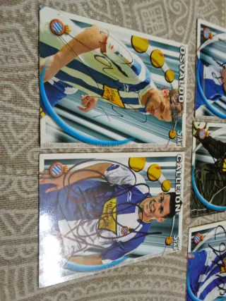 Cromos RCD Espanyol Firmados 2011