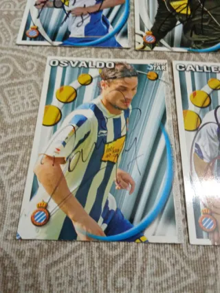 Cromos RCD Espanyol Firmados 2011