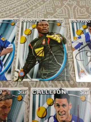 Cromos RCD Espanyol Firmados 2011