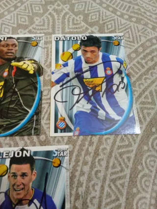Cromos RCD Espanyol Firmados 2011