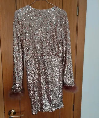 Vestido lentejuelas fiesta Nochevieja