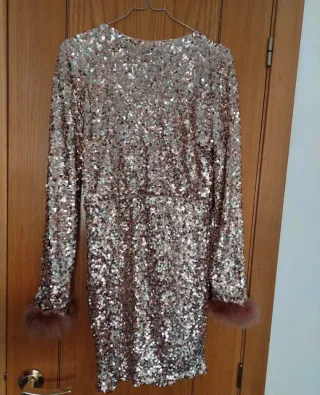 Vestido lentejuelas fiesta Nochevieja