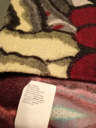 Poncho Desigual usato taglia unica