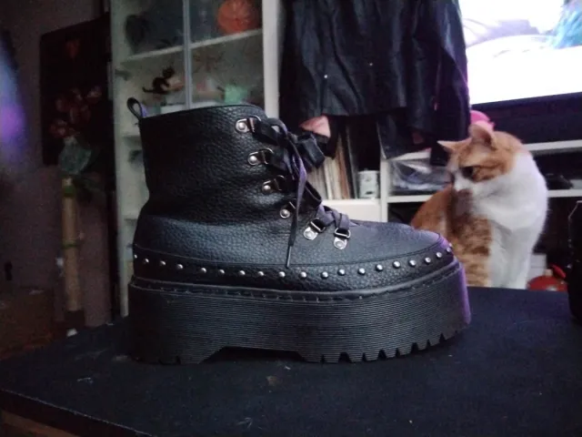 Botines Bosanova Plataforma Polipiel Talla 41