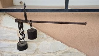 Set di 4 bilance antiche