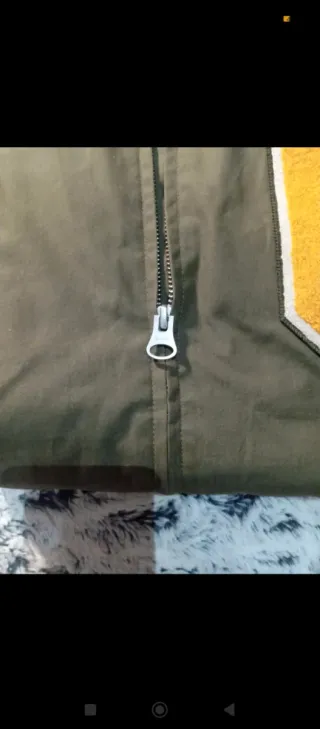 Chaqueta Bomber Gant Verde y Amarillo Hombre
