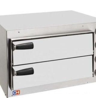 HORNO ELÉCTRICO DE PIZZA COMPACTO 2 PIZZA DIÁMETRO