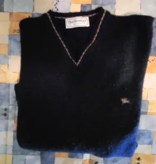 Jersey lana virgen burberry