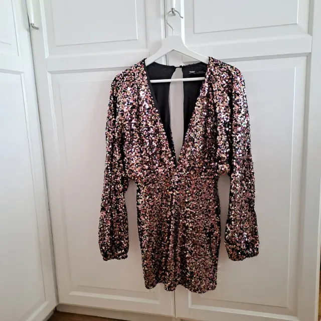 VESTIDO FIESTA LENTEJUELAS