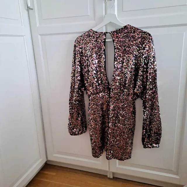 VESTIDO FIESTA LENTEJUELAS