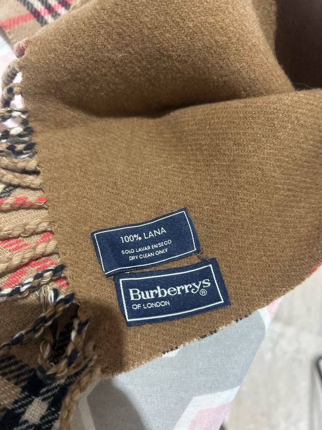 Bufanda Burberry Clásica Tartán Beige