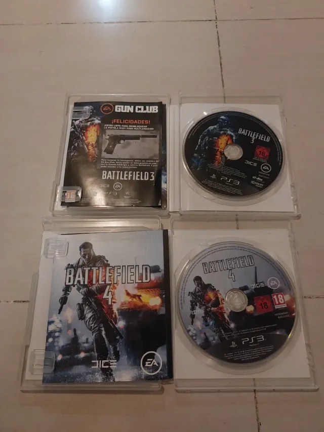Pack Battlefield 3 y 4 PS3