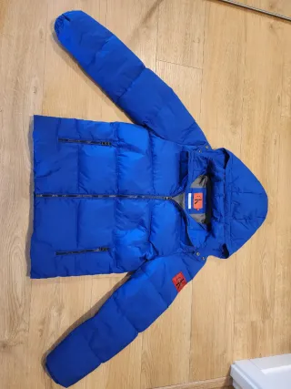 Abrigo Plumas Calvin Klein Azul Eléctrico