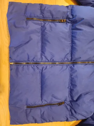 Abrigo Plumas Calvin Klein Azul Eléctrico