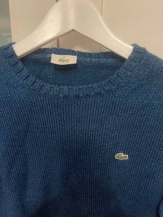 Jersey Lacoste Mujer Azul
