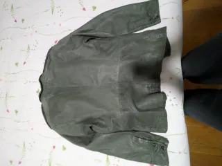 Cazadora Piel Carlos Ibáñez Verde