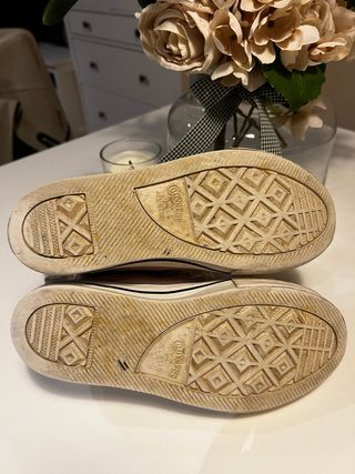 Converse niña forradas borreguito rosa