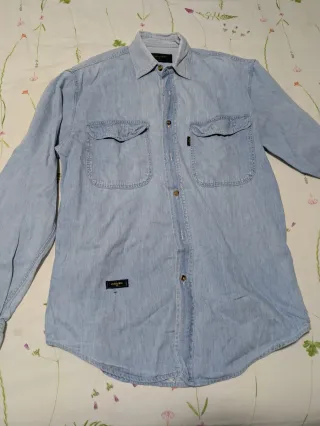 Camisa Vaquera Valentino Azul