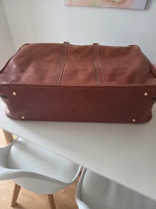 Maleta de piel vintage