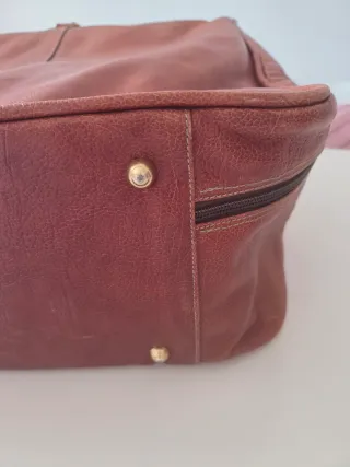 Maleta de piel vintage