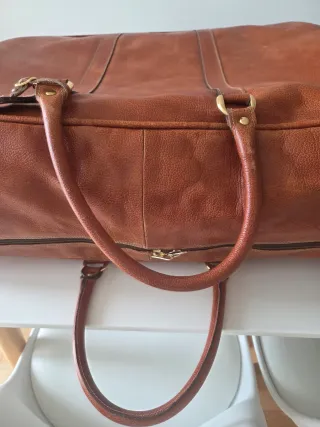 Maleta de piel vintage