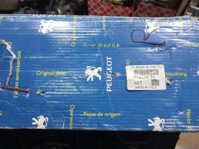 Discos de freno traseros Peugeot 406