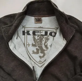 Maglione uomo con zip