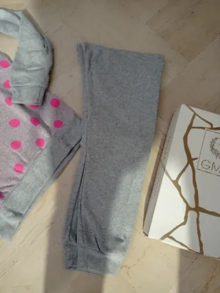 Pigiama donna punto milano pois