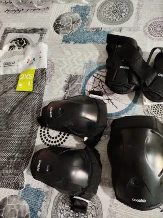 Protecciones skate/patinaje Oxelo Talla 2XS