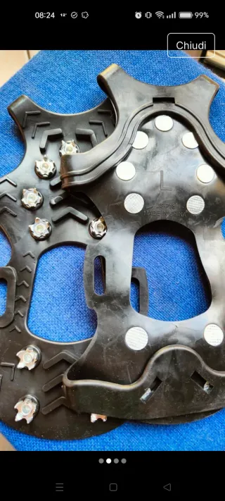 Ramponi per scarponi misura L