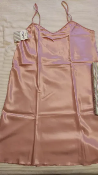 Camisola seda rosa talla 46