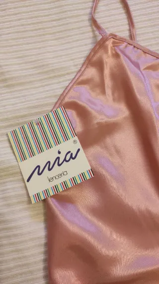 Camisola seda rosa talla 46