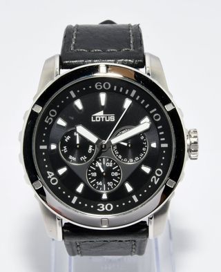 Reloj Lotus 15811 Negro y Plateado