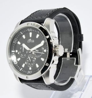 Reloj Lotus 15811 Negro y Plateado