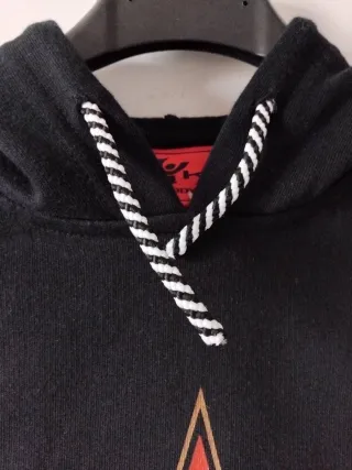 Felpa smanicata con cappuccio Freddy Stella Rossa