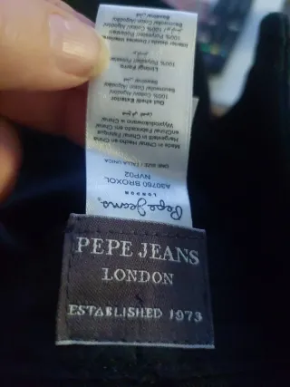 Gorra militar /aviador Pepe Jeans negra