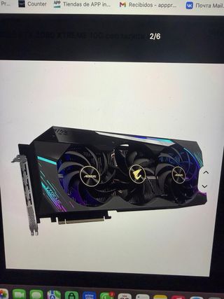 GIGABYTE RTX 3080 Máster 10gb